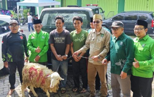 Momentum Iduladha 1447 H, DPC PKB Sidoarjo Hadir di Tengah Masyarakat dan Bagikan Daging Kurban