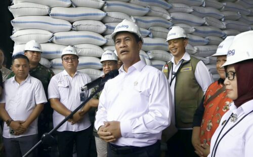 Stok Beras Nasional Tembus 5,3 Juta Ton, Mentan: Tertinggi Sepanjang Sejarah