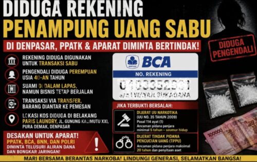 Diduga Dikendalikan dari Lapas, Jaringan Narkoba di Denpasar Disorot: Jeg Bali Ungkap Aliran Rekening dan Keterlibatan Oknum