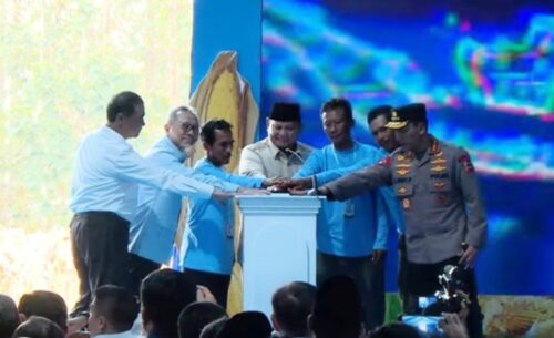 Panen Raya Jagung dan Groundbreaking Gudang Pangan Polri, Presiden: Ketahanan Pangan Jadi Pondasi Kedaulatan Bangsa