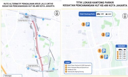Pemprov DKI Berlakukan HBKB di Jalan Rasuna Said, Berikut Rekayasa Lalu Lintas dan Lokasi Parkir