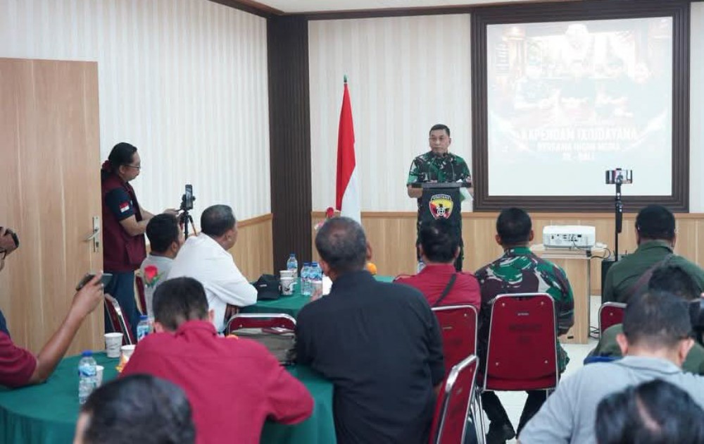 Kapendam IX/Udayana Perkuat Sinergi dengan Media, Dorong Pemberitaan Akurat dan Berimbang