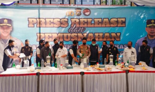 Ops Antik Agung 2026, Polda Bali Ungkap 111 Kasus Narkoba dan Amankan 138 Tersangka