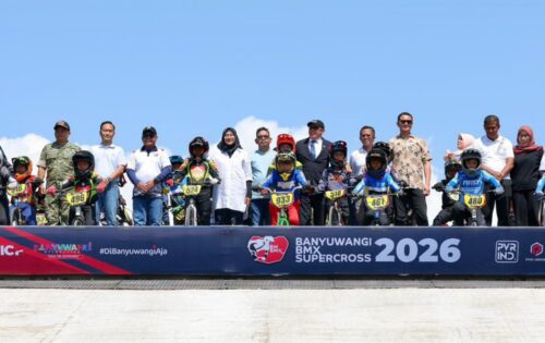 BMX Supercross Resmi Dimulai, ICF Apresiasi Banyuwangi Konsisten Gelar Kejuaraan Internasional di Banyuwangi