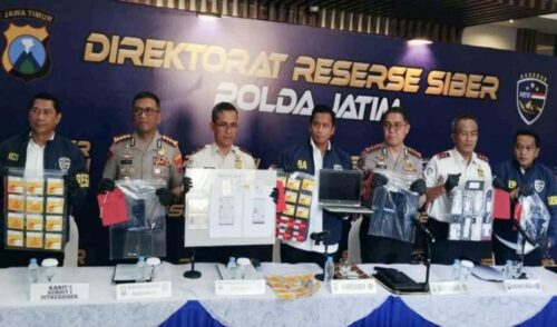 Polda Jatim Bongkar Jaringan Love Scamming Internasional, Libatkan WNA Ghana dan Pantai Gading