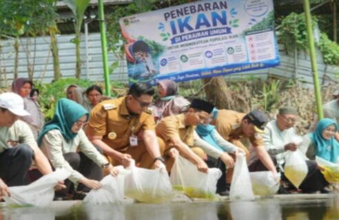 DKPP Klaten Gelar Kampaye Gemarikan, Bupati Hamenang Ajak Warga Tingkatkan Konsumsi Makan Ikan
