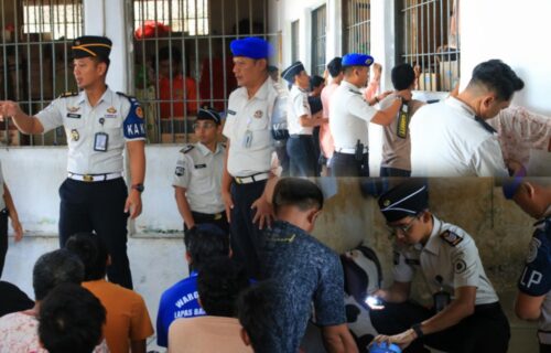 Lapas Banyuwangi Gelar Razia Mendadak Pascaaapel Pagi, Tingkatkan Kewaspadaan dan Deteksi Dini Kamtib di Banyuwangi