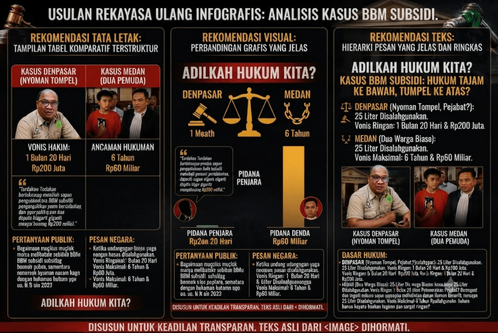 Putusan Kasus BBM Subsidi Nyoman Tompel Inkrah, Vonis 1 Bulan 20 Hari Jadi Perbincangan
