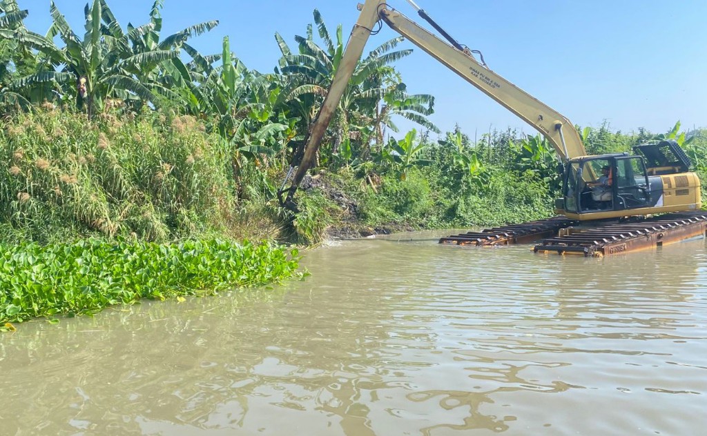 Kemarau Jadi Momentum Pemkab Sidoarjo Genjot Normalisasi Sungai dan Pembersihan Afvoer