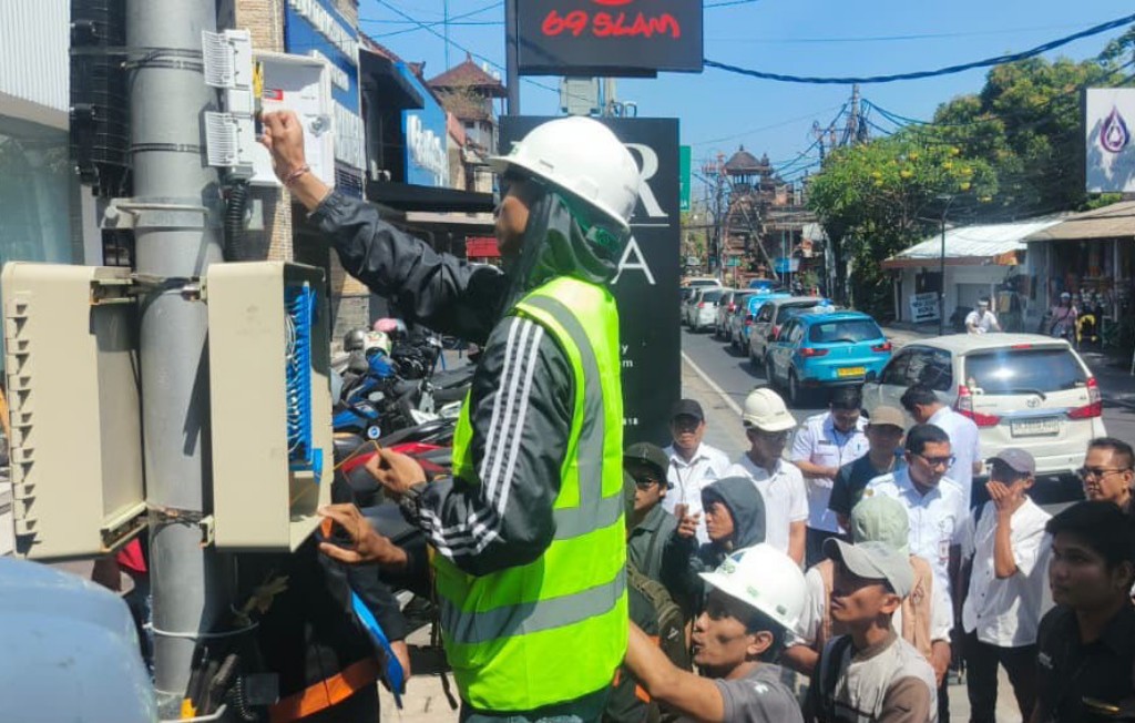 Pemkot Denpasar Siapkan Penataan Kabel Bawah Tanah di Sanur, Implementasi Dimulai Agustus 2026