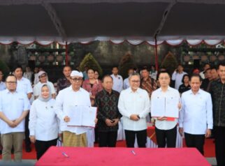 Denpasar Siapkan PSEL, Pemkot Teken PKS dan Serahkan Lahan Pembangunan Proyek Pengolahan Sampah