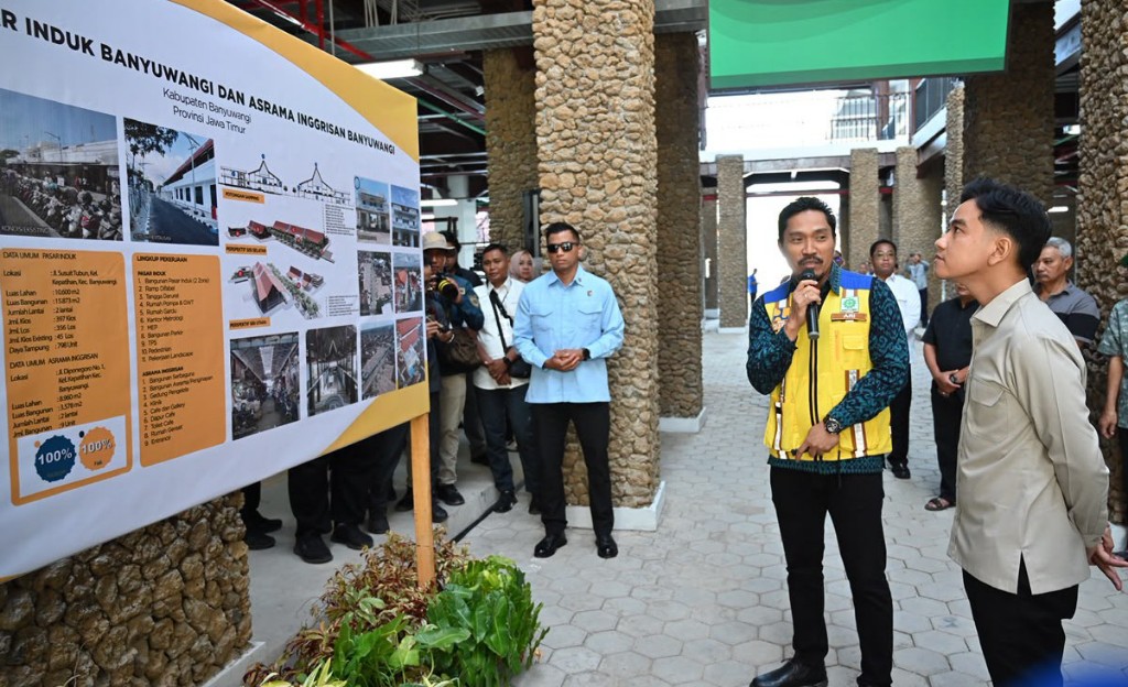 Wapres Gibran Tinjau Pasar Induk Banyuwangi, Dorong Penguatan Ekonomi dan Pelestarian Cagar Budaya di Banyuwangi