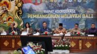 Rakor Pembangunan Wilayah Bali Sinkronkan Program Pusat-Daerah, Infrastruktur dan Lingkungan Jadi Prioritas