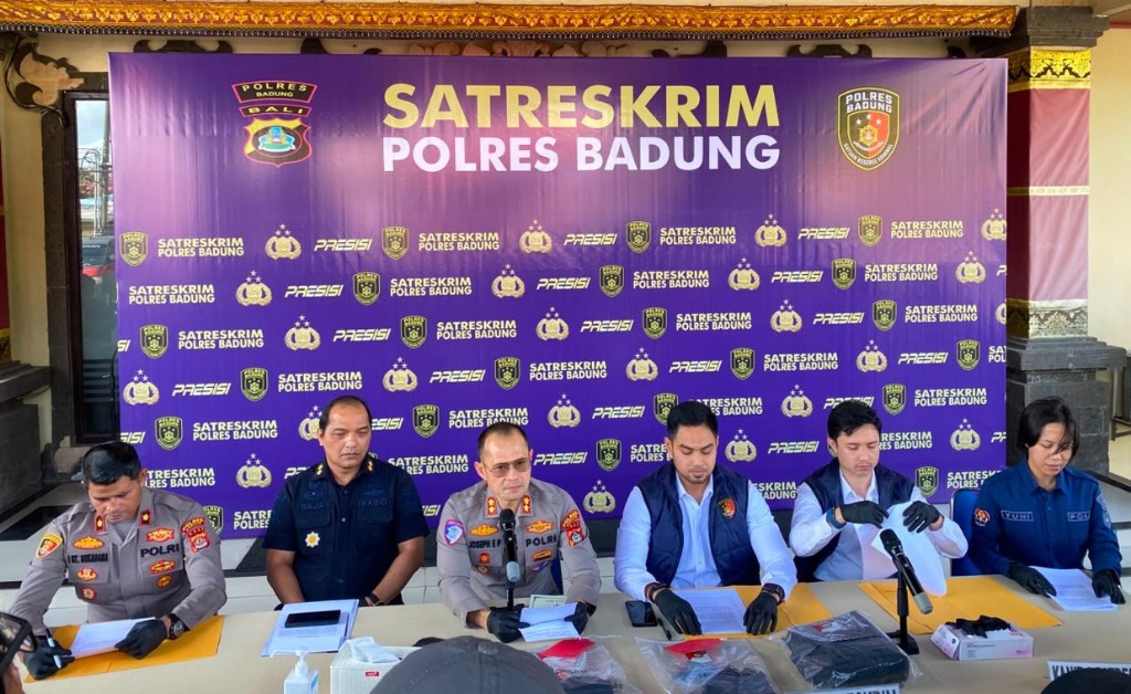 Polres Badung Ungkap Kasus Penembakan di Canggu, Pelaku Ditangkap Saat Hendak Kabur ke Kuala Lumpur