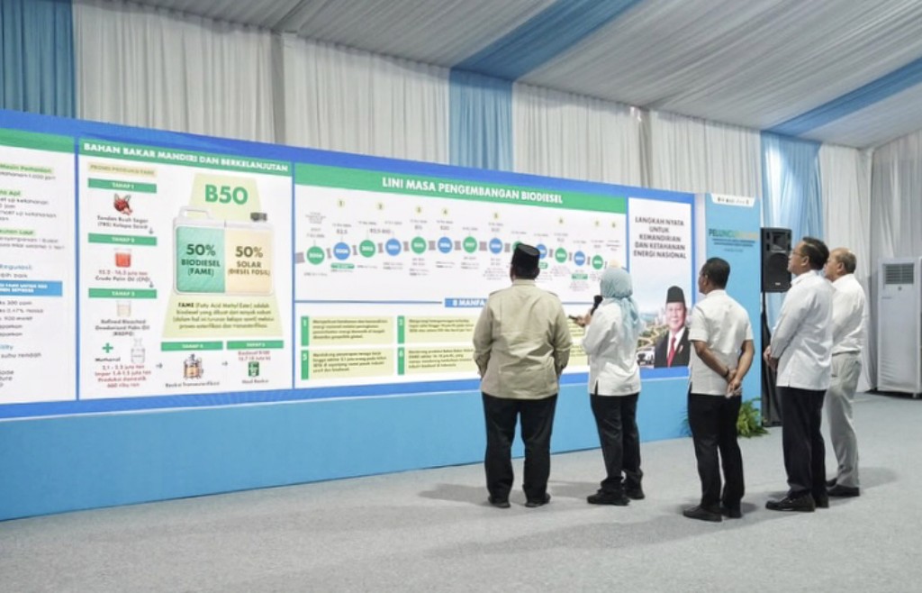 Presiden Prabowo: Biodiesel B50 Turunkan Emisi 44 Juta Ton CO₂, Indonesia Makin Diperhitungkan Dunia