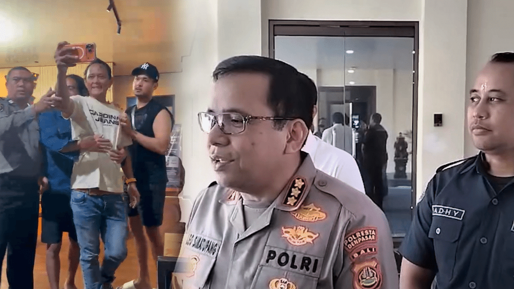 Kapolresta Denpasar Bantah Rampas Ponsel, Luruskan Narasi Video Viral di Polsek Kuta