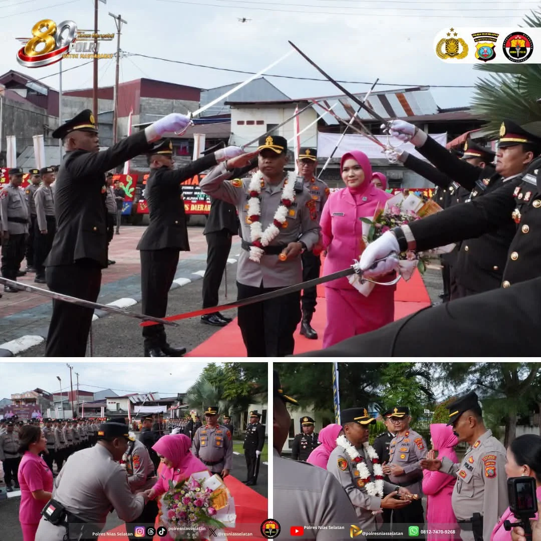 AKBP Ferry Pamit, AKBP Alfian Siap Melanjutkan Pengabdian di Polres Nias Selatan