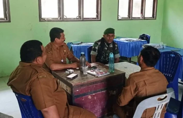 Babinsa dan Guru di Singkil Komit Tingkatkan Mutu Pendidikan