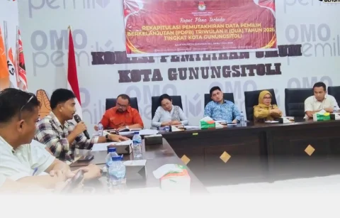 Bawaslu Awasi Rapat Pleno Rekapitulasi PDPB Triwulan II Tahun 2026