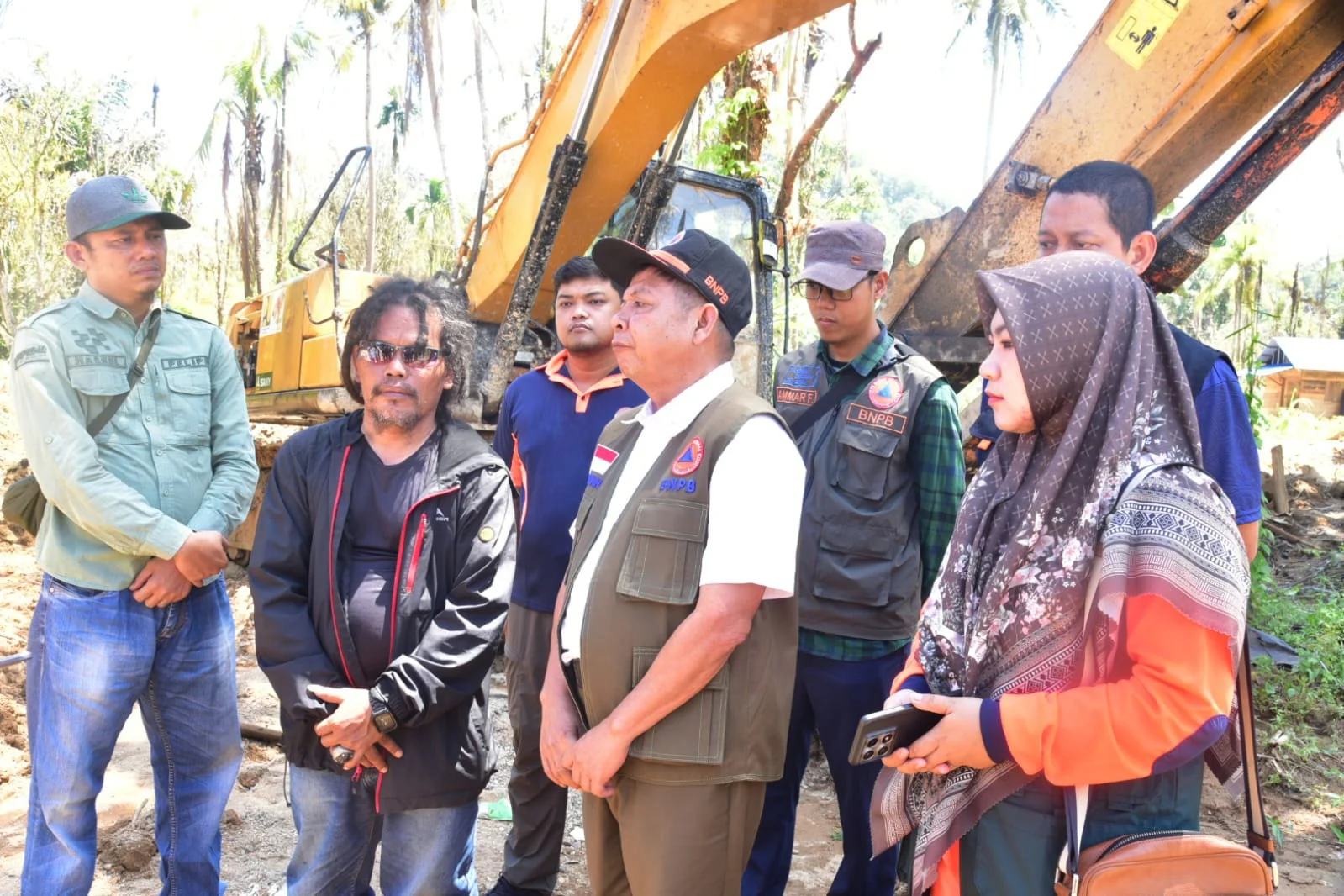 BNPB Bersama Pemkab Tapanuli Tengah Normalisasi Sungai Silaga-laga