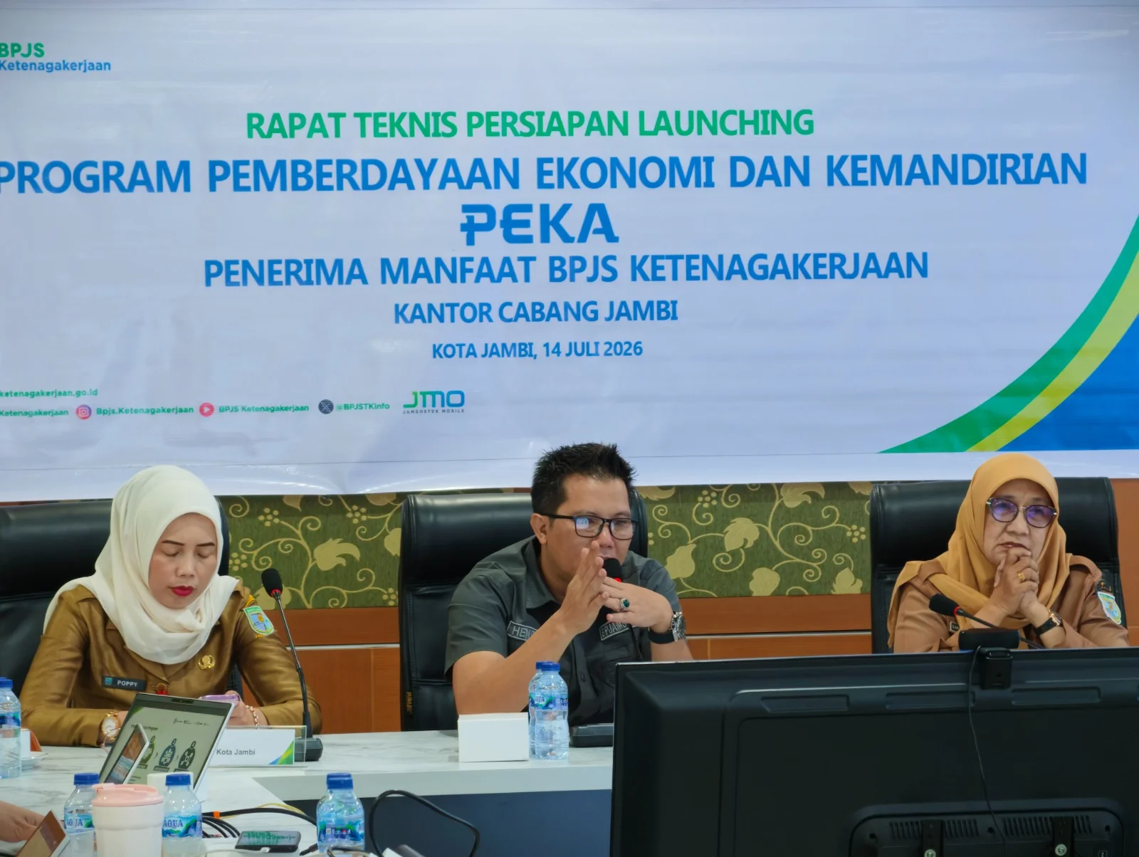 BPJS Ketenagakerjaan Matangkan Persiapan Launching Program PEKA di Jambi