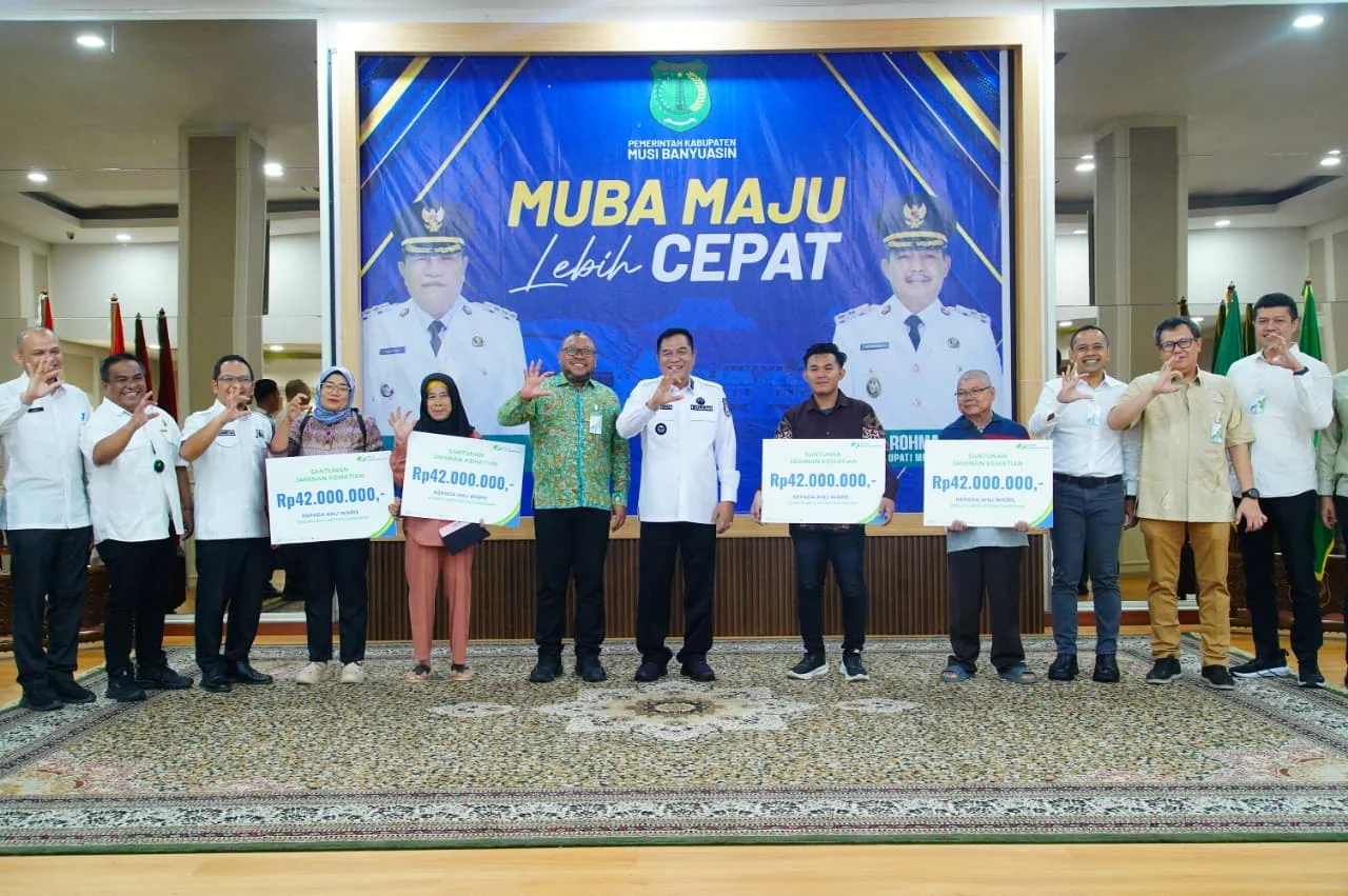 Bupati Muba Gandeng BPJS Ketenagakerjaan Lindungi Pekerja