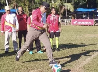 Bupati Simeulue Buka Turnamen Lauke Cup I, Tekankan Sportivitas