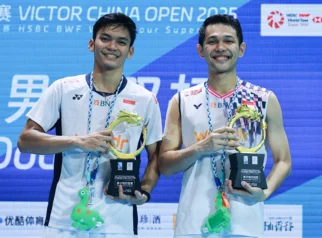 Chou Tien-chen dan Fajar/Fikri Cetak Sejarah di China Open 2026