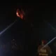 Diduga Ulah ODGJ, Pohon Beringin di Area Makam Ngasem Kediri Terbakar