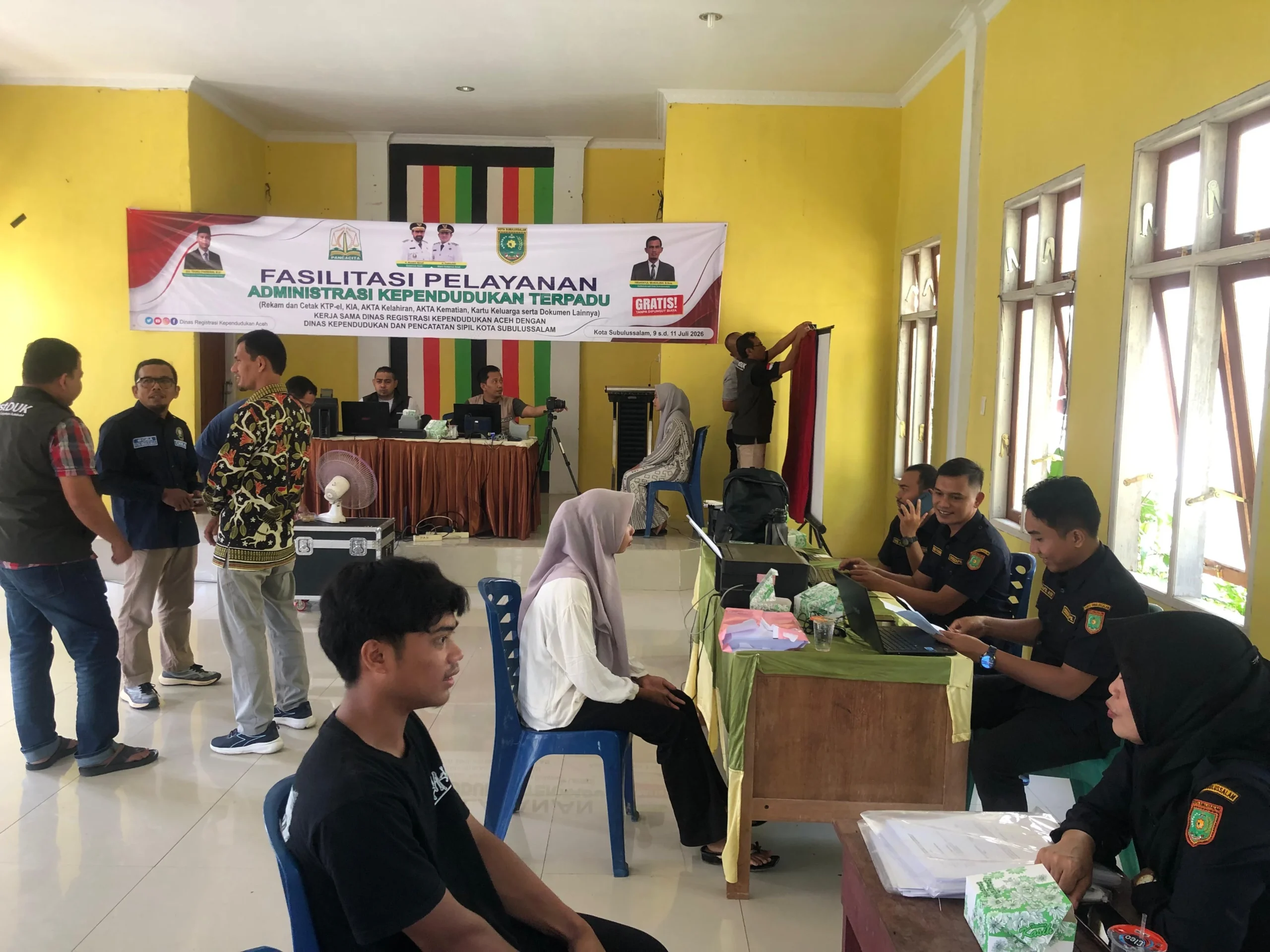 DRKA Aceh Rampungkan Pemulihan Administrasi Kependudukan di Subulussalam
