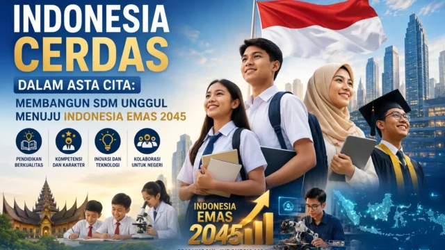 Indonesia Cerdas dalam Asta Cita: Membangun SDM Unggul Menuju Indonesia Emas 2045