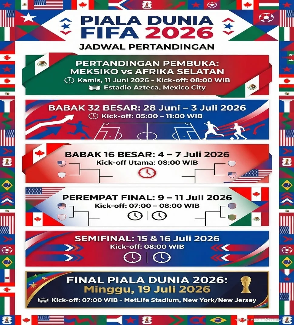 Jadwal Piala Dunia 2026: Argentina vs Swiss di Perempat Final, Kick Off Jam Berapa?