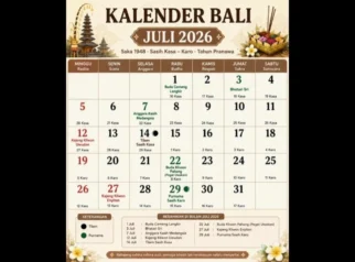 Juli 2026: Bulan Penuh Makna dengan Peringatan Nasional dan Hari Suci Bali