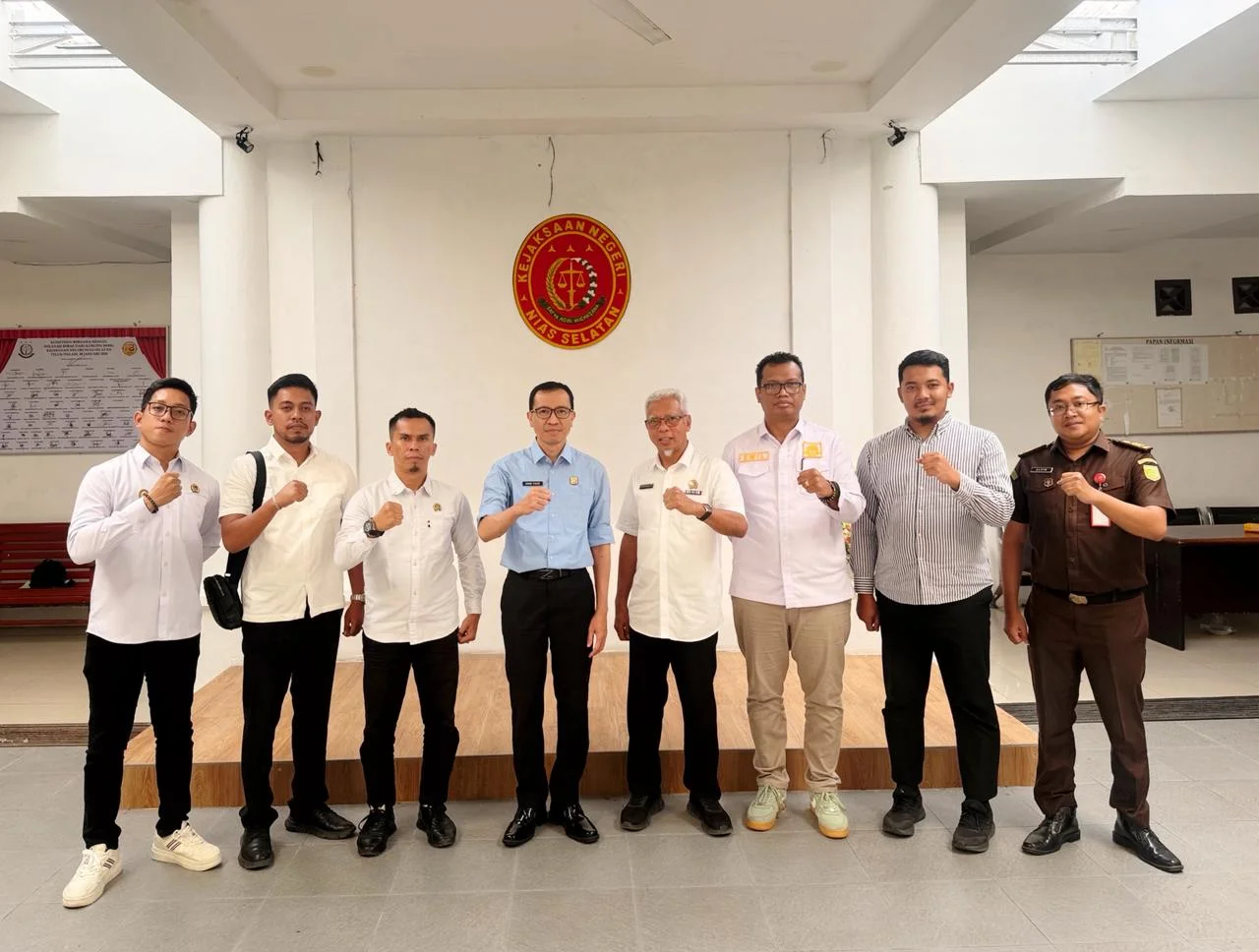 Kantor Pertanahan Nias Selatan Perkuat Sinergi Dengan Kejaksaan
