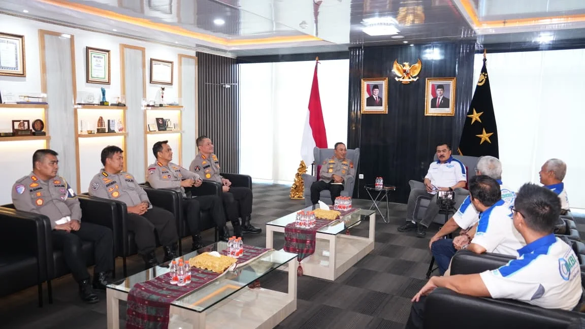Kapolda Sumsel dan IMBI Perkuat Sinergi Polri dengan Komunitas Moge