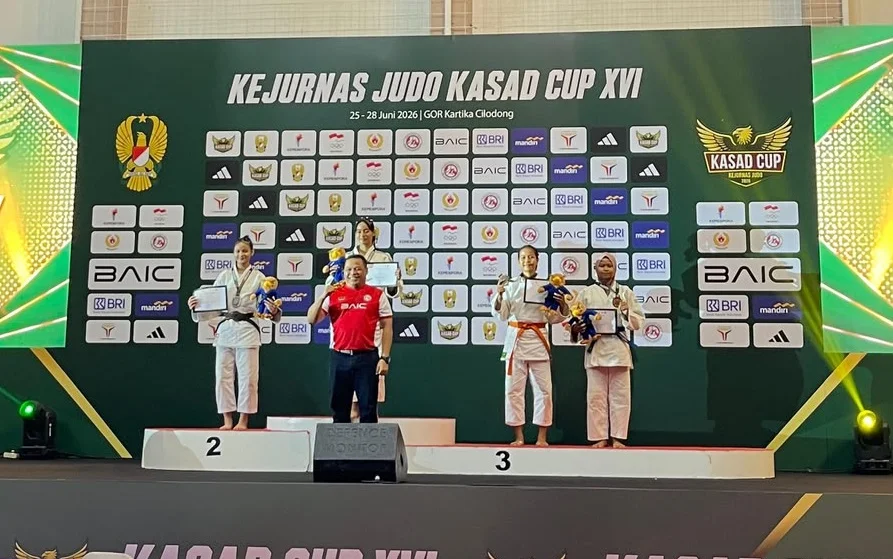 Kejurnas Kasad Cup, Judoka Buleleng Sumbang Dua Medali untuk Bali
