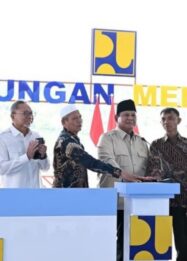 Resmikan Lima Bendungan, Presiden Prabowo Tegaskan Komitmen Mengabdi kepada Bangsa dan Rakyat