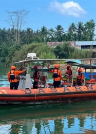 KM UNEI Hilang Kontak di Perairan Pulau Bintanah, 16 ABK dalam Pencarian Tim SAR Nias