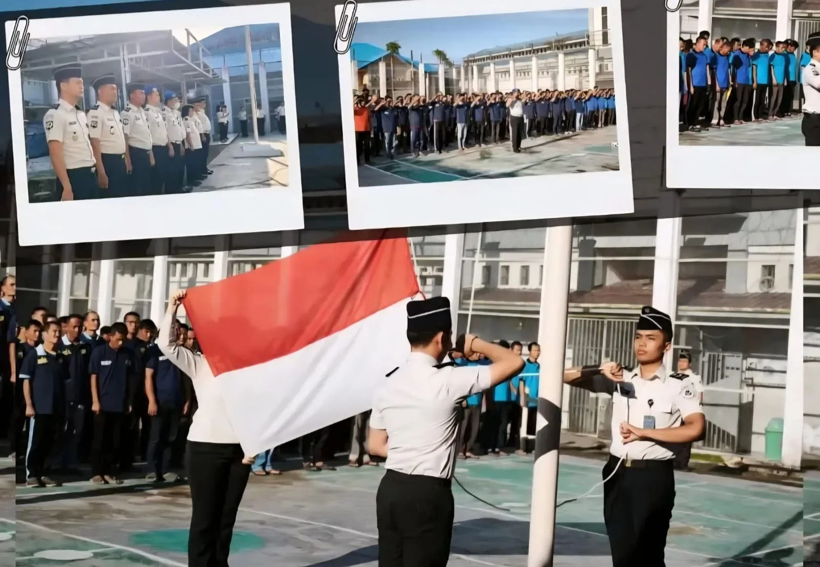 Lapas Gunungsitoli Gelar Upacara Hari Anak Nasional Ke-42 Tahun 2026