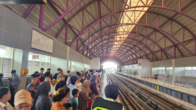LRT Sumsel Layani 16.881 Penumpang saat Bhayangkara Run 2026