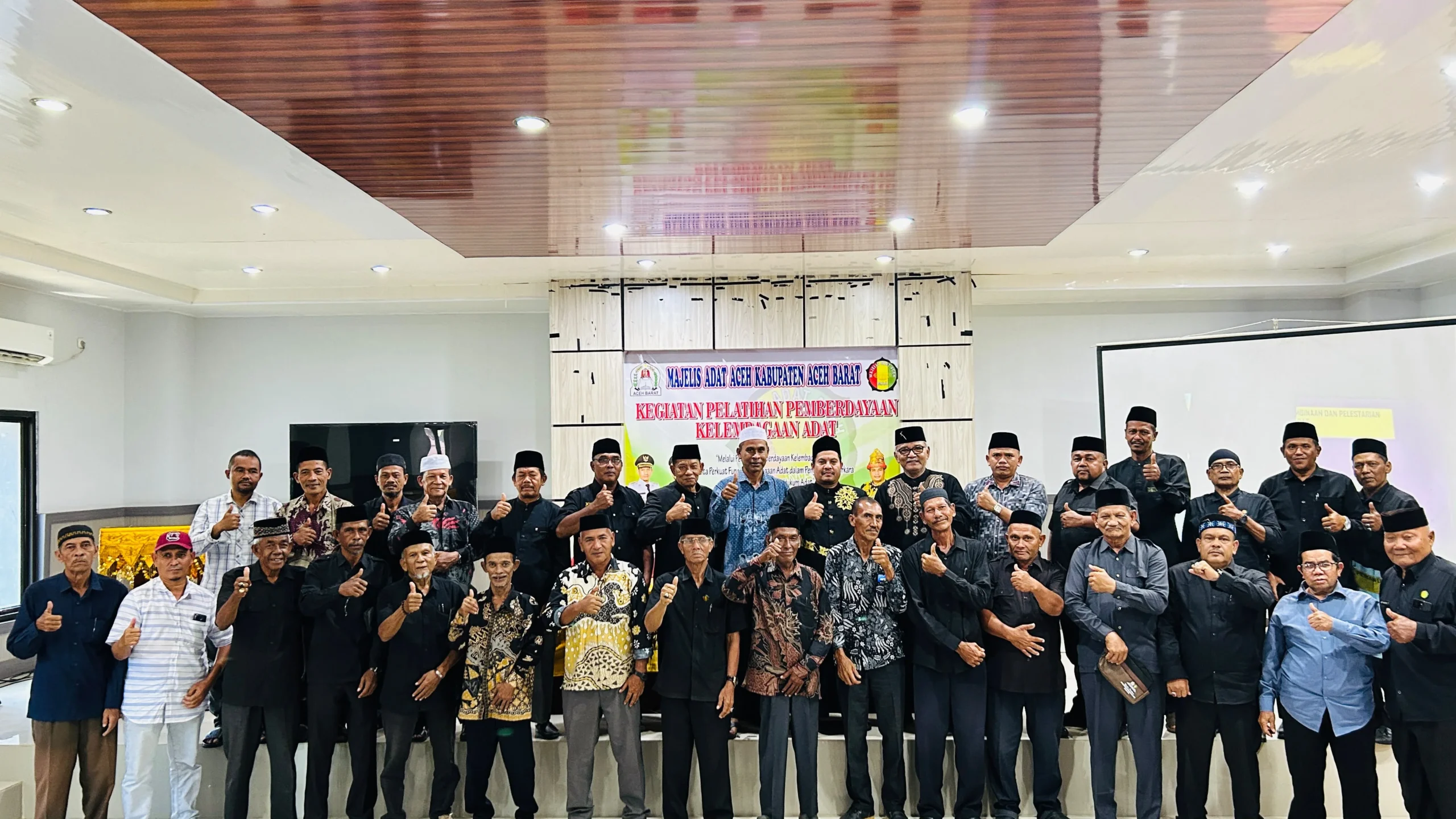 MAA Aceh Barat Perkuat Fungsi Kelembagaan Adat dalam Penyelesaian Perkara