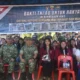 Mahasiswa Uniraya Lihat Langsung Pembangunan Jembatan Gantung Satgas Karbak TNI AD