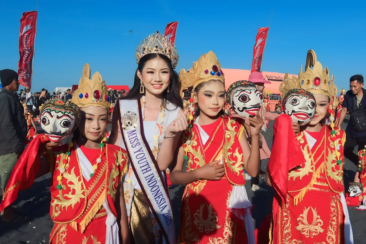 Miss Youth Indonesia Dukung Pelestarian Budaya dan Wisata Lumajang