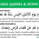 Niat Puasa Senin Kamis: Bacaan Arab, Latin, dan Artinya