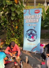 Nostalgia Masa Kecil Bermain Congklak dan Bekel Meriahkan CFD Rasuna Said