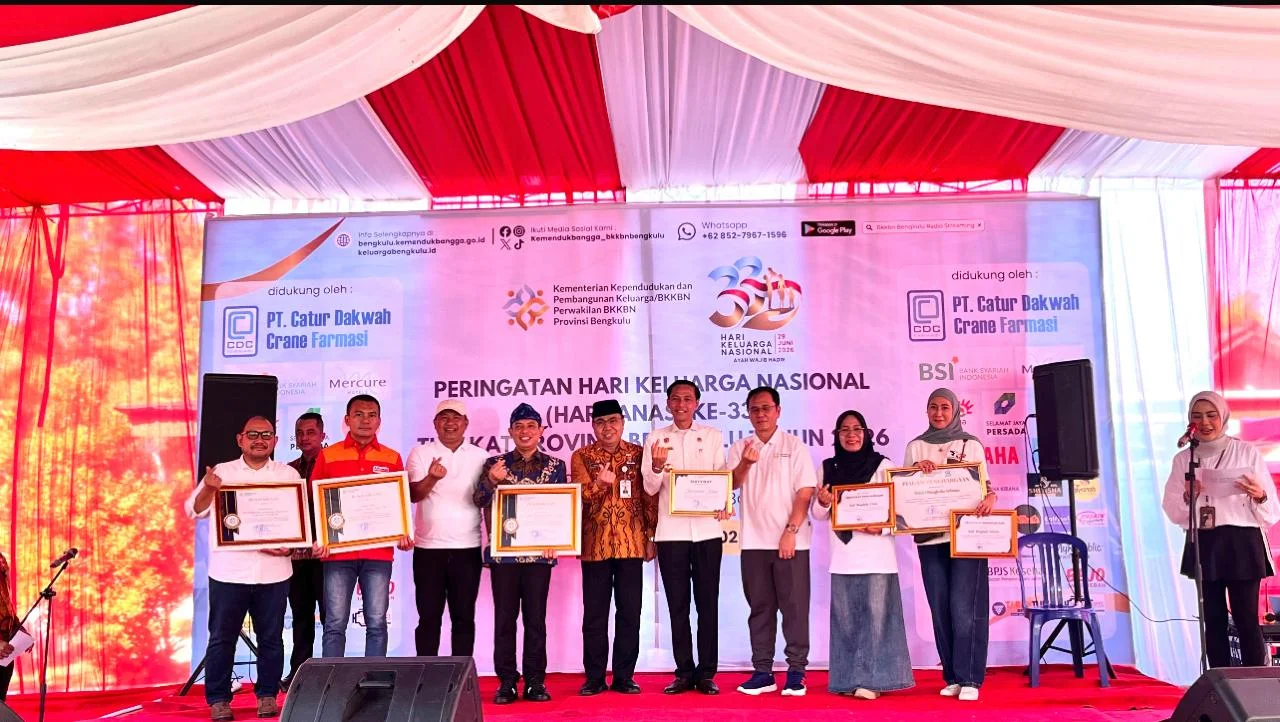 Pelindo Bengkulu Terima Penghargaan Orang Tua Asuh dalam Program GENTING 2026