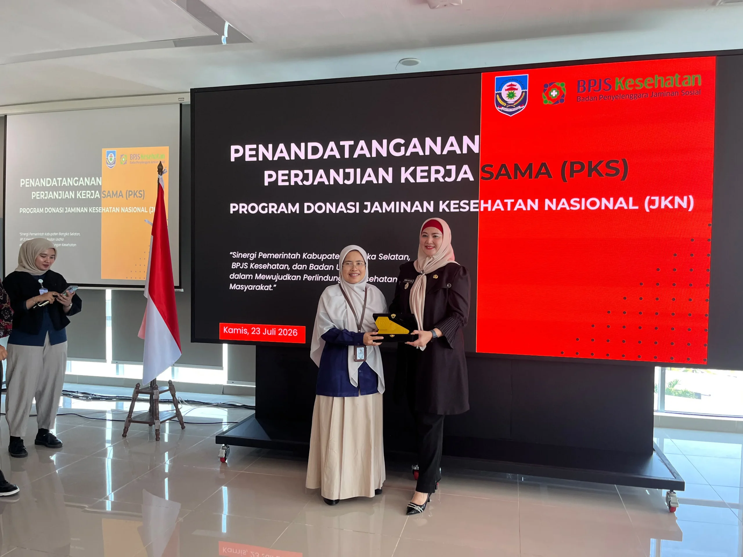 Pemkab Basel Gandeng 12 Perusahaan, 5.689 Warga Dapat Perlindungan BPJS Kesehatan