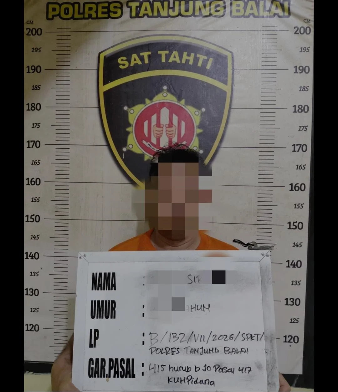 Polisi Tetapkan Terduga Pelaku Pencabulan Anak di Tanjungbalai jadi Tersangka