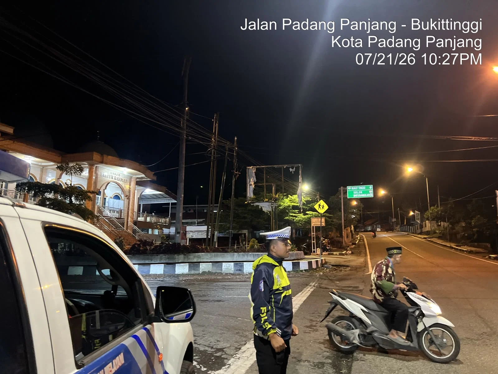 Polres Padang Panjang Intensifkan Blue Light Patrol Antisipasi Balap Liar