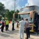 Rampcheck Angkutan Umum Digelar di Tol Bakauheni-Terbanggi Besar